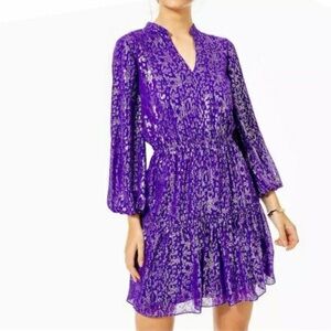 Lily Pulitzer Joella Silk Mini Dress. Mini. NWT.size0-2. Holiday Party, NYE